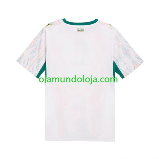 Camisola Senegal Homem Equipamento Primeiro 2026 2027 Manga Curta